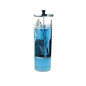 Scalpmaster Acrylic Sanitizing Jar SC-550 (42 oz)