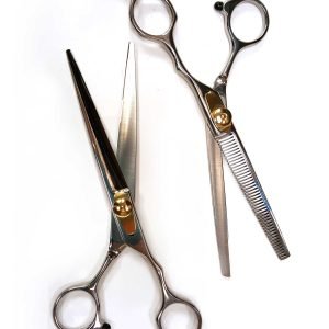 Ninja Swordsman 7.25″ Duo Set (1 Offset & 1 Thinning Shear) NJ-DUO2