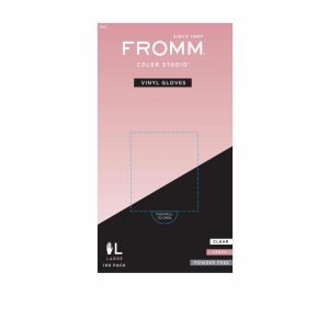 Fromm Powder Free Clear Vinyl Gloves