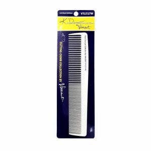 Vincent KD Ceramic White Marceling Comb #VT1717W
